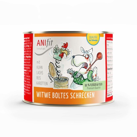 Dog Accessories Wet pet food Widow Bolte's Scare 200g 6 Piece -1- Anifit